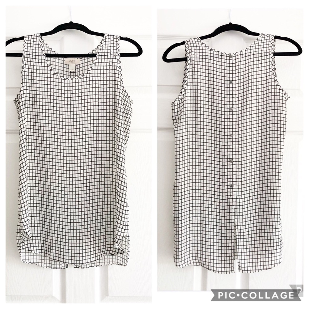 Loft Sleeveless Blouse